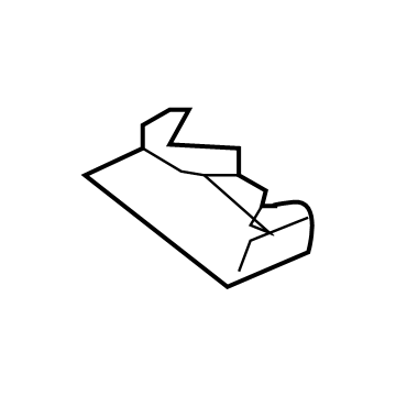 Ford BK3Z-15K609-BC Seat Belt Guide Cap