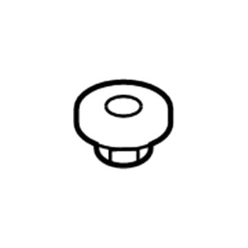 Mercury -W707492-S440 Nut - Adjusting Screw