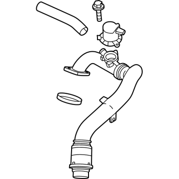 Ford PZ1Z-6C646-B Duct - Air