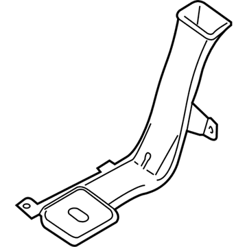Lincoln GD9Z-19B680-B Duct - Air Vent