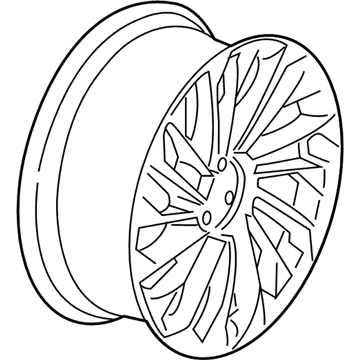 Lincoln LC5Z-1007-F Wheel Assembly