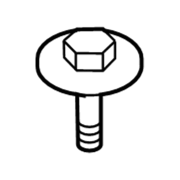 Ford -N801169-S439 Screw And Washer Assembly