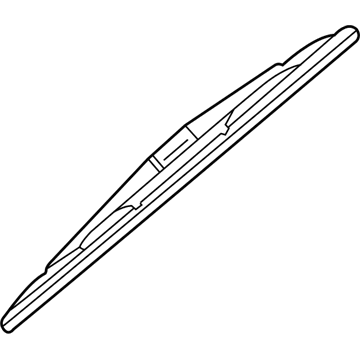 Ford XF2Z-17528-AD Blade Assembly - Wiper