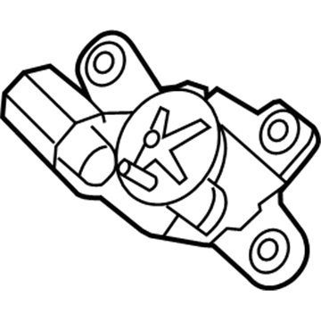 Ford BE8Z-17508-B Motor Assembly - Wiper