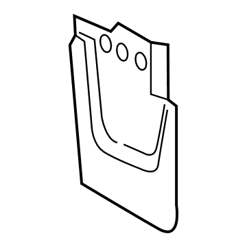 Ford FL3Z-16A550-C Kit - Mudflap