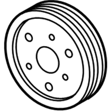 Ford Water Pump Pulley - 1S7Z-8509-A