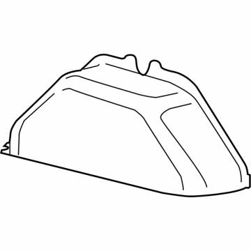 Ford CK4Z-16A550-GC Mudflap Assembly
