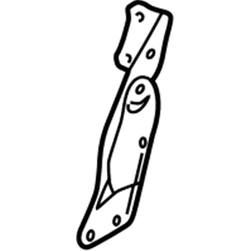 Ford 1C7Z-1662648-AA Latch Assembly - Rear Seat