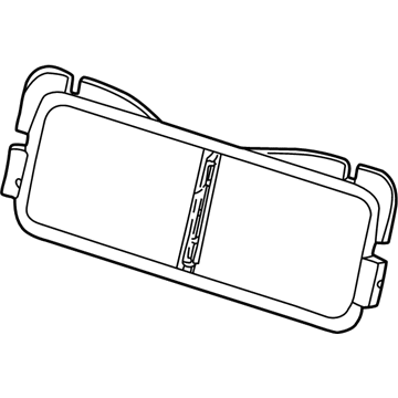 Ford 3C7Z-78613A38-AA Frame - Rear Seat Back