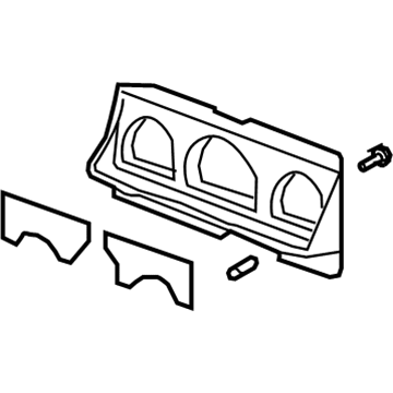 Ford 1W3Z10890BA Mask - Fuel And Temperature