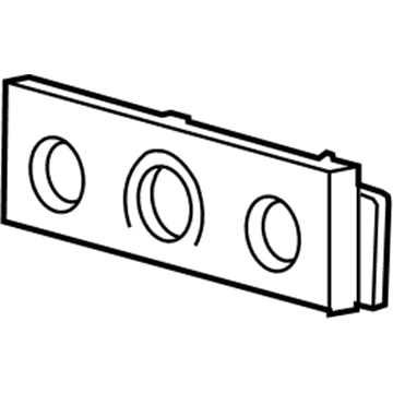 Ford F8AZ-19980-AA Panel Assembly - Control