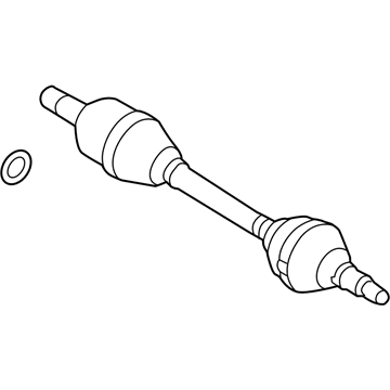Ford CA8Z-3B437-D Shaft - Front Axle