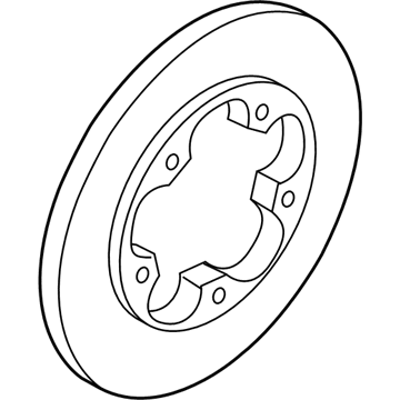 Ford CK4Z-2C026-C Rotor Assembly - Brake