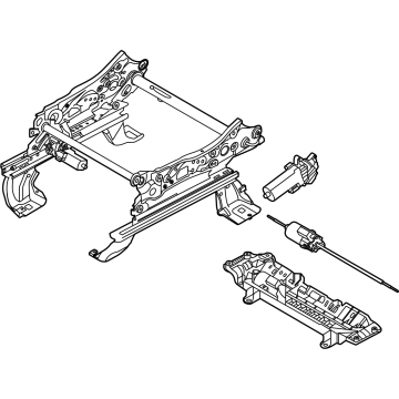 Lincoln L1MZ-9961711-B Seat Track