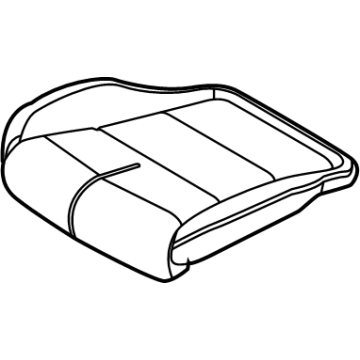 Lincoln LC5Z-7862901-KE Cover Assembly - Seat Cushion
