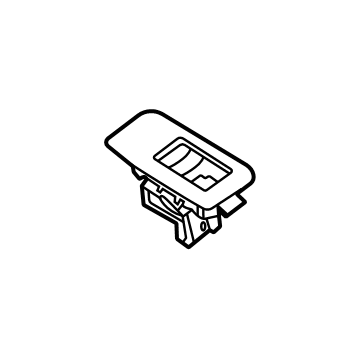 Ford EB3Z-14529-AA Switch - Window Control - Single