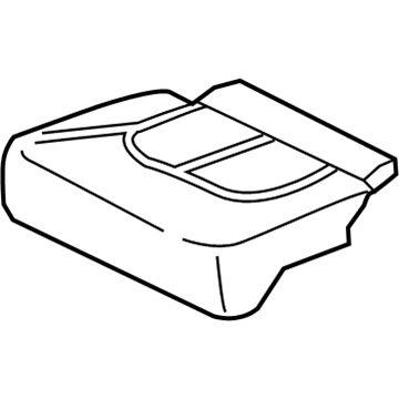Ford JL1Z-7863804-GE Cover Assembly - Rear Seat Cushion