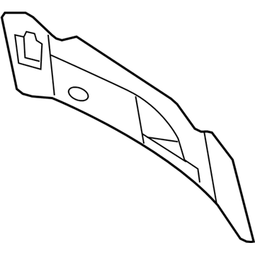Lincoln 7T4Z-16738-A Insulator - Hood