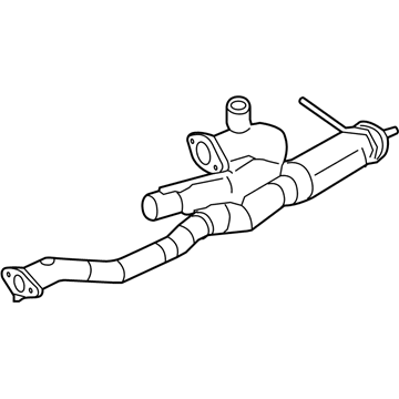 Mercury 6G1Z-5G274-C Pipe - Exhaust