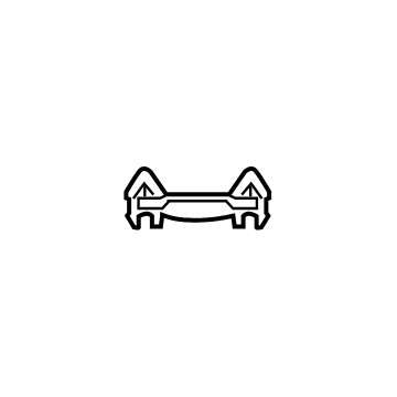 Ford FL3Z-9952166-A Bracket - Headlining Support
