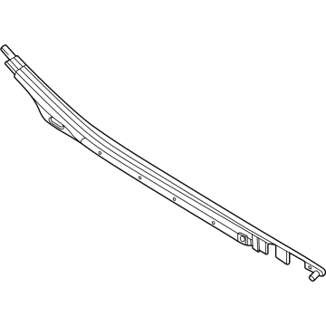Ford ML3Z-1825596-B Weatherstrip - Door Glass Channel