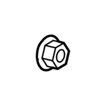 Ford -W717744-S450B Nut And Washer Assembly - Castle