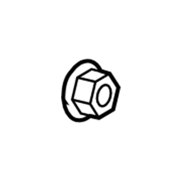 Ford -W717744-S450B Nut And Washer Assembly - Castle