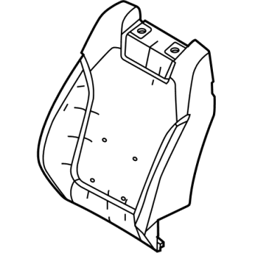 LK9Z-5864810-C Ford Pad - Seat Cushion Illustration 1 of 1