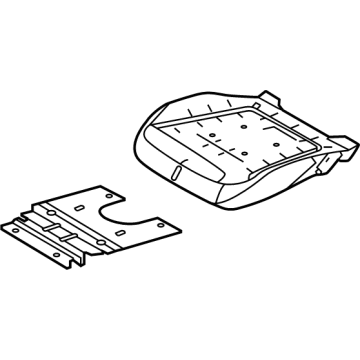 Ford LJ8Z-99632A22-A Pad - Seat Cushion