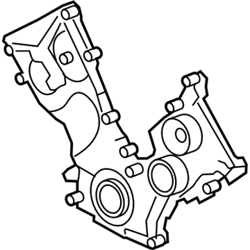Ford 7L3Z-6019-B Cover - Cylinder Front