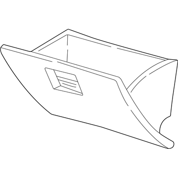 Lincoln 2C5Z-7806024-AAA Door Assembly - Glove Compartment