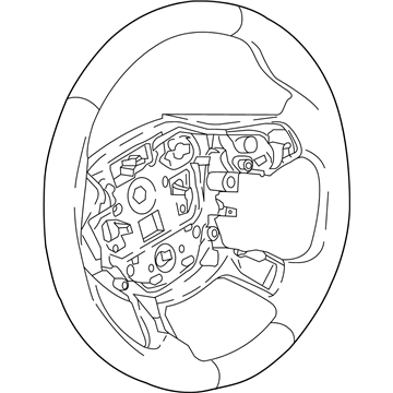 Ford G1EZ-3600-ED Wheel Assembly - Steering