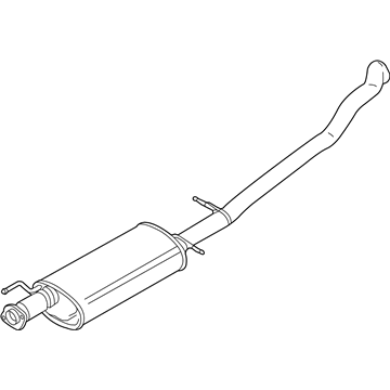 Ford GL7Z-5230-A Muffler Assembly - Front