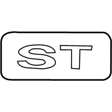 Ford 5S4Z-5442528-DA Name Plate