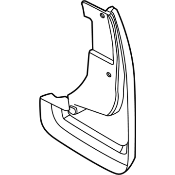 Ford NZ6Z-16A550-AA Kit - Mudflap