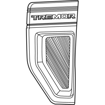 Ford SZ6Z-9942528-A Nameplate