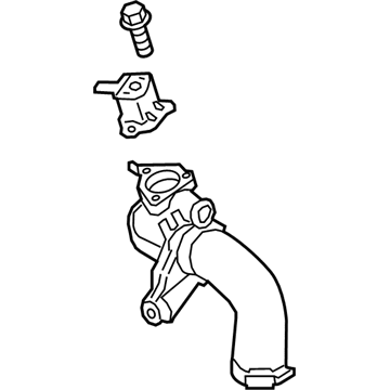 Ford KB3Z-6C646-E Duct - Air