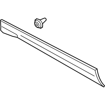 Ford JJ5Z-7820878-AA Molding - Door Outside