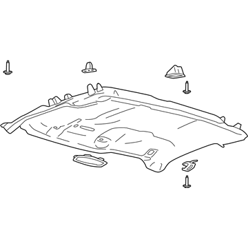 Ford LC3Z-2551944-BA Headlining - Roof