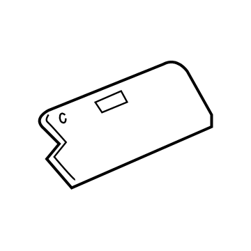 Ford HC3Z-2552166-C Bracket - Headlining Support