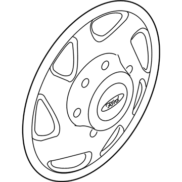 Ford F8UZ-1130-AA Cover - Wheel