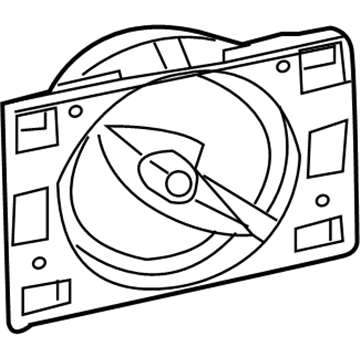 Ford 6U5Z-17D696-A Motor Assembly