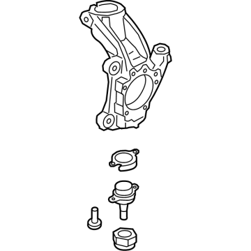 Ford KK3Z-3K185-C Knuckle - Front Wheel