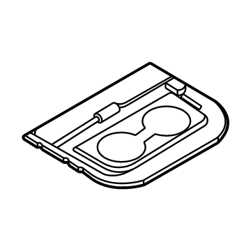Ford SL1Z-4004567-AA Rear Trim Panel