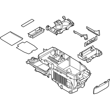 Ford SL1Z-40045A36-AA Console