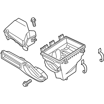 Lincoln DP5Z-9A600-D Cleaner Assembly - Air