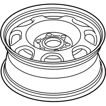 Ford F-350 Super Duty Spare Wheel - BC3Z-1015-C