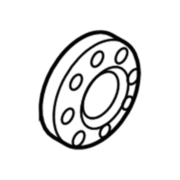 HC3Z-1130-AA Ford Wheel Cap, Front Illustration 1 of 1