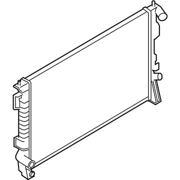 Ford DA8Z-8005-C Radiator Assembly