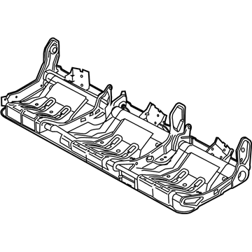 Ford CK4Z-9963160-D Frame And Spring - Rear Seat Cushion